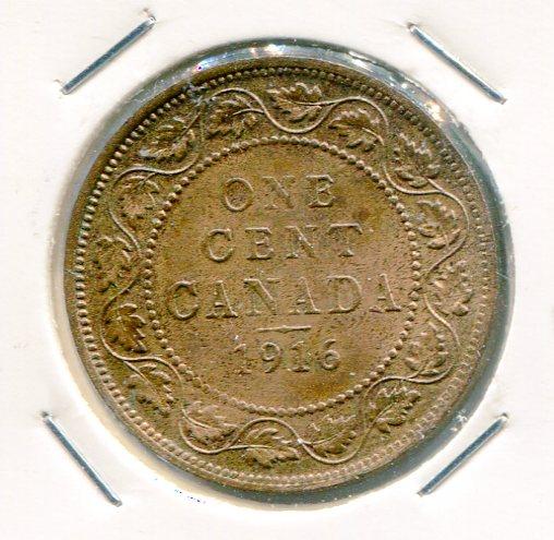 CANADA 1916 CENT