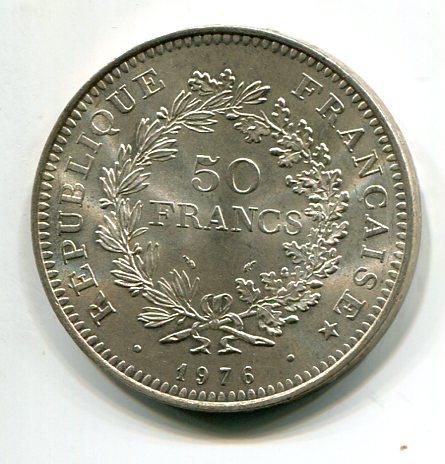 FRANCE 1976 50 FRANC