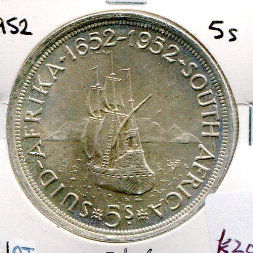 S.AFRICA 1952 5 SHILLINGS (02)