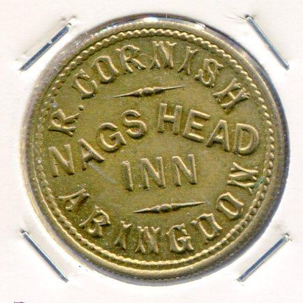 ABINGDON NAGS HEAD PUB TOKEN (02)