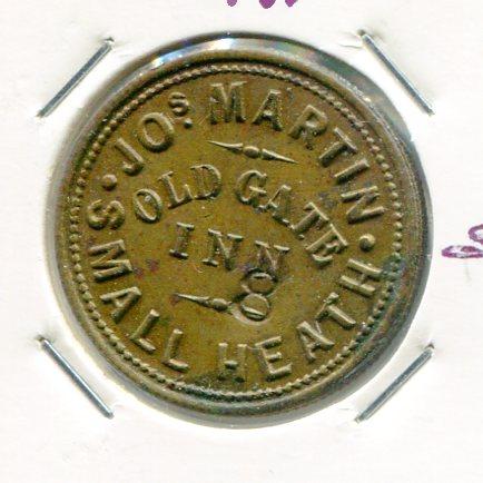 BIRMINGHAM SMALL HEATH 2D TOKEN