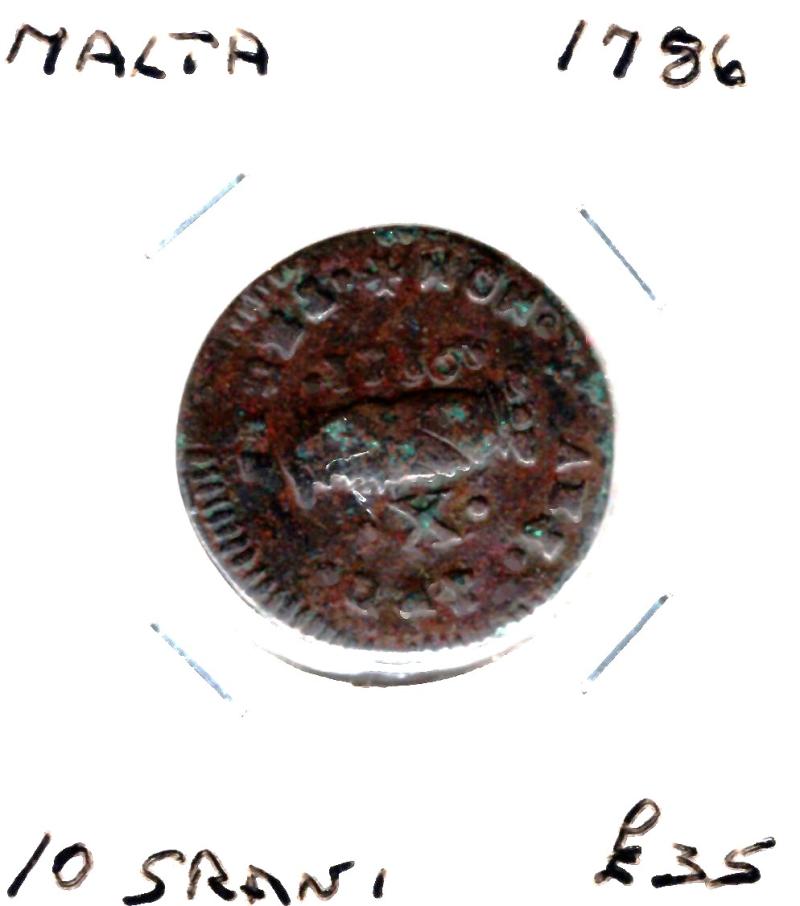 MALTA 1786 10 GRANI