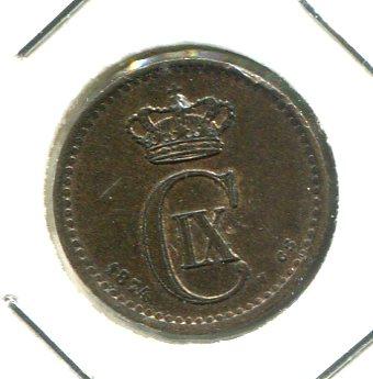 DENMARK 1874 1 ORE (01)