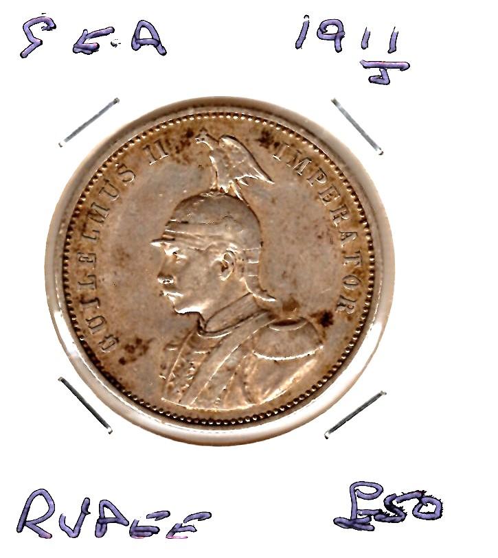 GERMAN EAST AFRICA 1911J RUPEE (03)