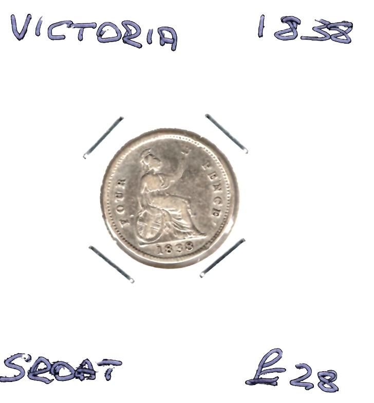 GB 1838 GROATVICTORIA
