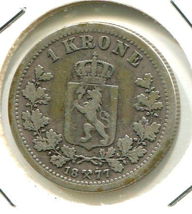 NORWAY 1877 KRONE (05)