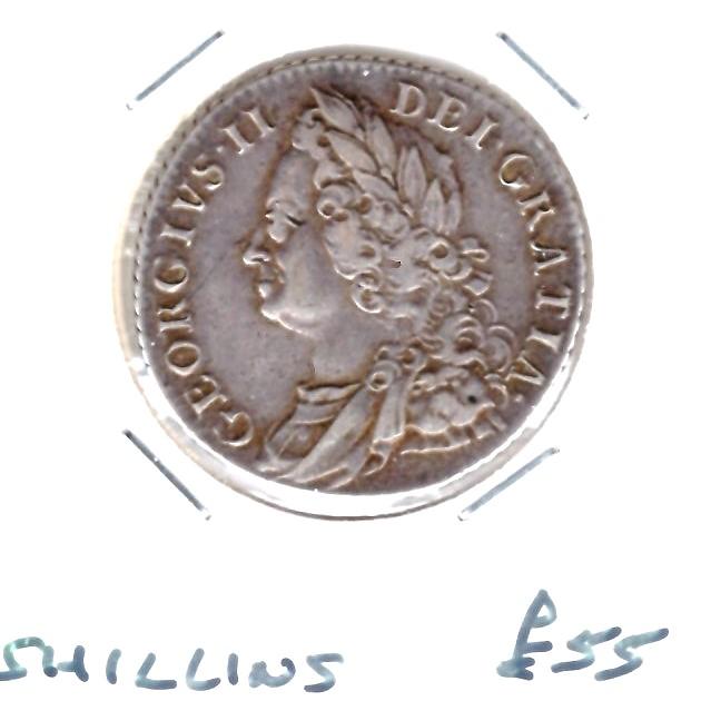GB 1758 SHILLING