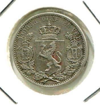 NORWAY 1896 25 ORE