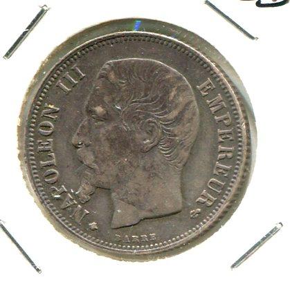 FRANCE 1856BB FRANC