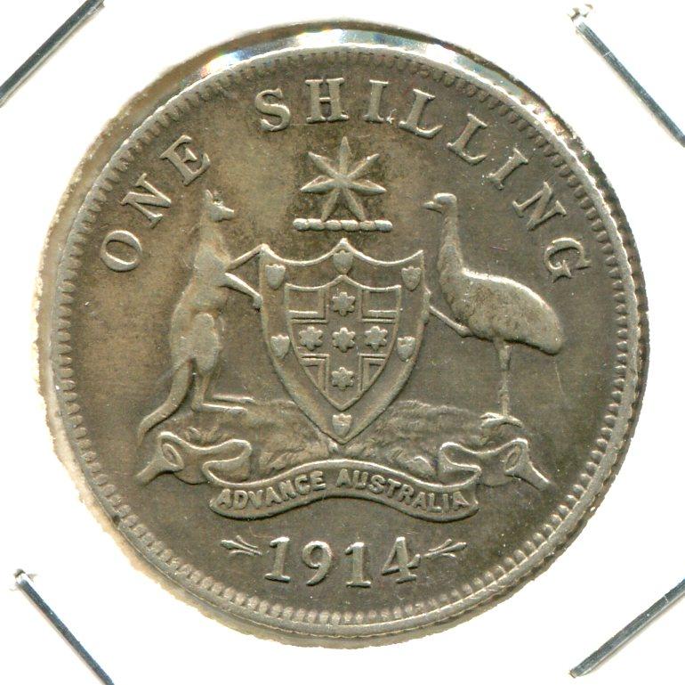 AUSTRALIA 1914 SHILLING (02)