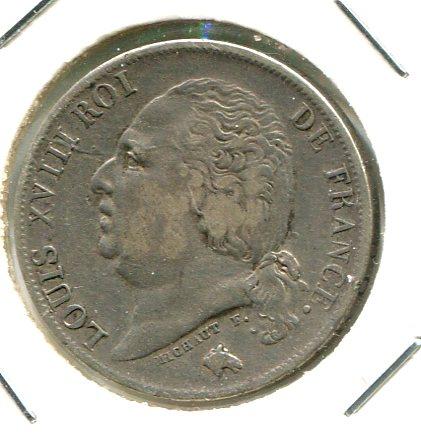 FRANCE 1824W FRANC