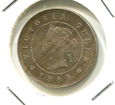 JAMAICA 1884 FARTHING