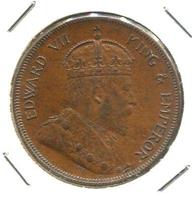 STRAITS 1908 CENT