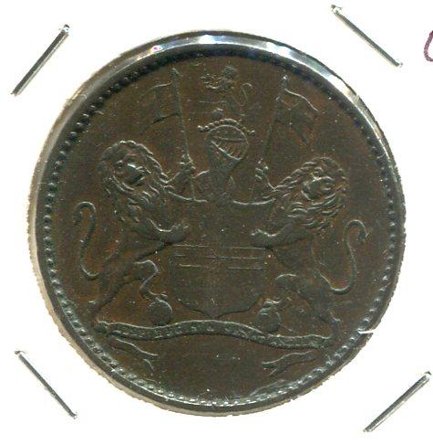 ST. HELENA 1821 1/2 PENNY (02)