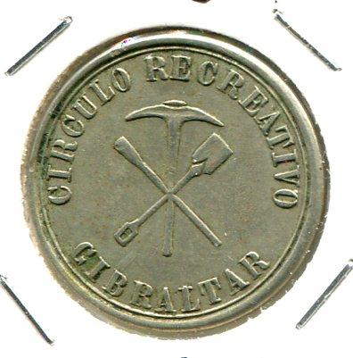 GIBRALTAR ND CANTEEN TOKEN 'RARE'