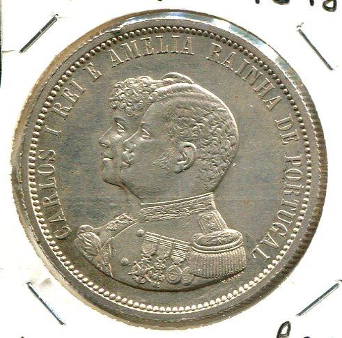 PORTUGAL 1898 1000 ESCUDOS