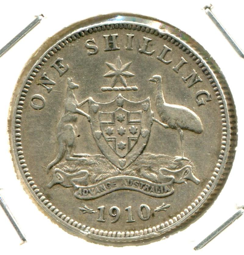 AUSTRALIA 1910 SHILLING