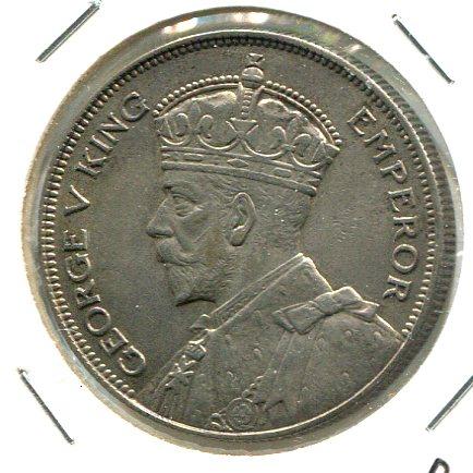 N.ZEALAND 1933 1/2 CROWN