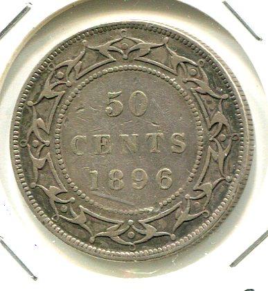 NEWFOUNDLAND 1896 50 CENTS