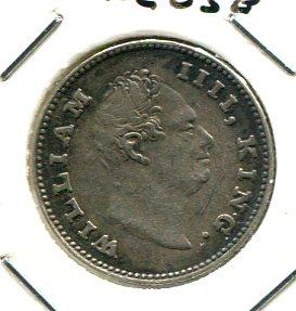 INDIA BR. 1835 1/4 RUPEE (02)