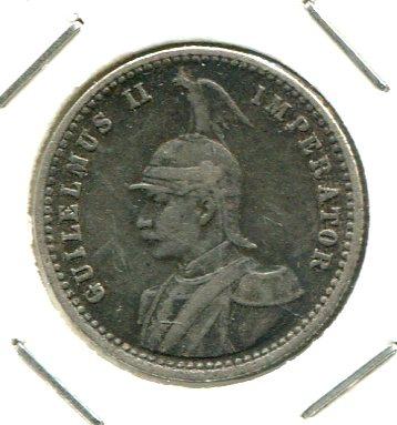 GERMAN EAST AFRICA 1913J 1/4 RUPEE