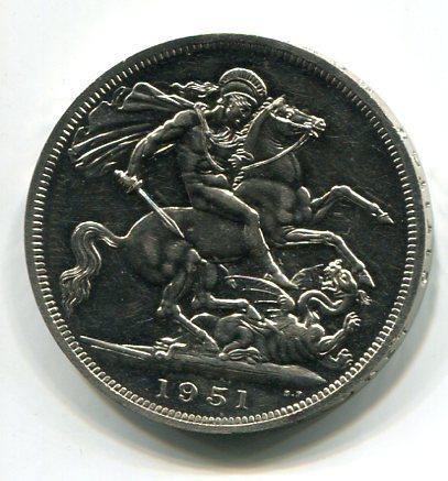 GB 1951 PROOF CROWN