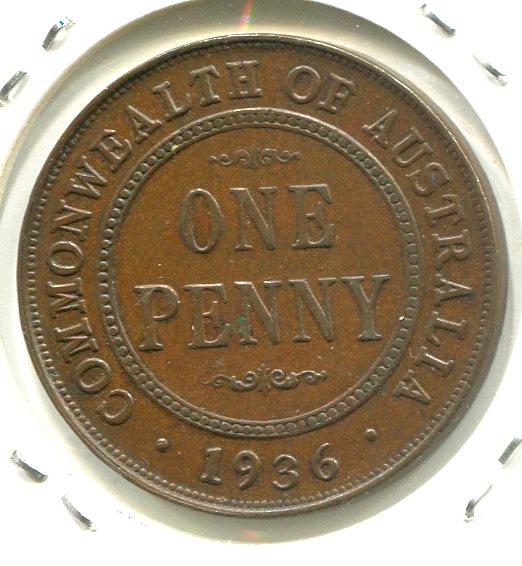 AUSTRALIA 1936 PENNY