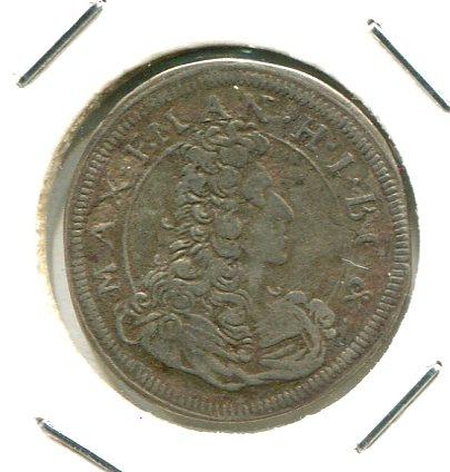 GERMANY BAVARIA 1695 3 KREUZER