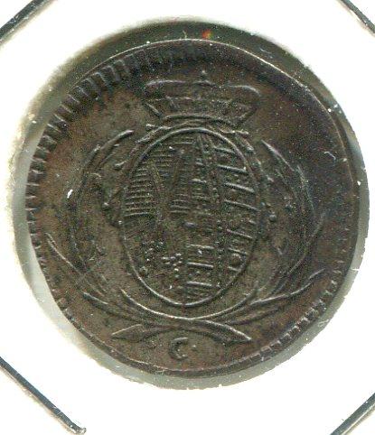 GERMANY SAXE ALBERTINE 1793C 3 PFENNIG