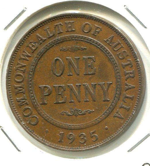 AUSTRALIA 1935 PENNY