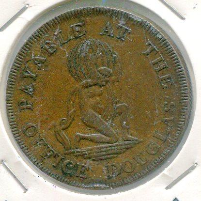 ISLE OF MAN 1811 PENNY TOKEN