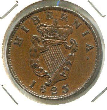 IRELAND 1823 1/2 PENNY