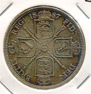 GB 1887 FLORIN