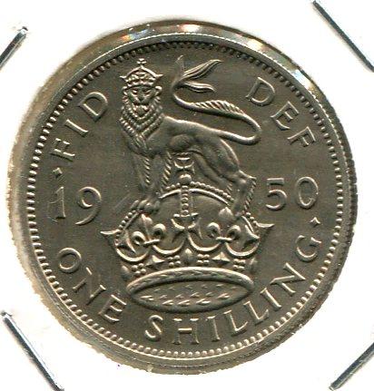 GB 1950 ENG.SHILLING PROOF