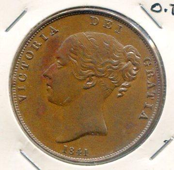 GB 1841 OT PENNY