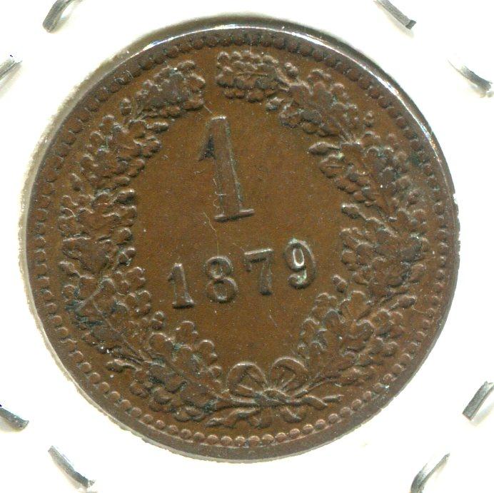 AUSTRIA 1879 KREUZER