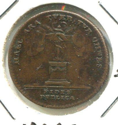 AUSTRIA/NETHERLANDS 1792 JETON 'RARE'