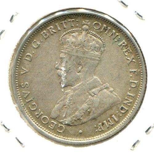 AUSTRALIA 1914L FLORIN