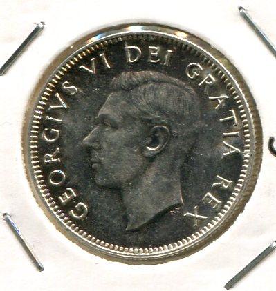 CANADA 1951 25 CENTS