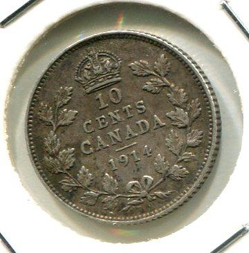 CANADA 1914 10 CENTS