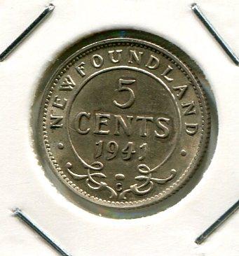 CANADA 1941C 5 CENTS