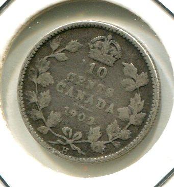 CANADA 1902H 5 CENTS (03)