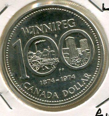 CANADA 1974 DOLLAR