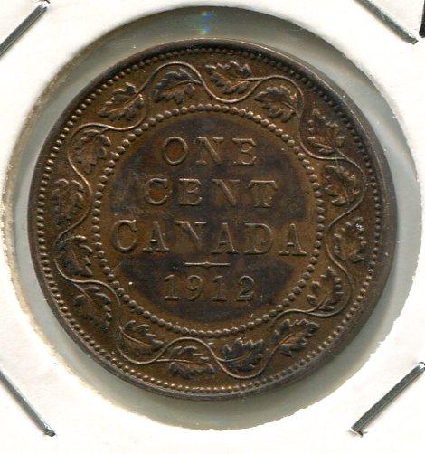 CANADA 1912 1 CENT