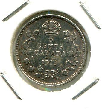 CANADA 1913 5 CENTS (02)