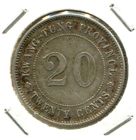 CHINA 1912-24 20 CENTS