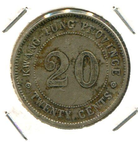 CHINA 1912-24 20 CENTS (02)