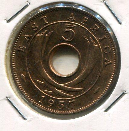 EAST AFRICA 1957 5 CENTS (04)