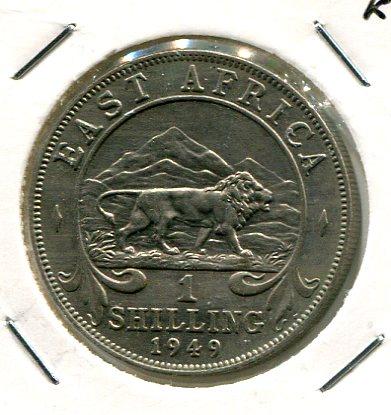 EAST AFRICA 1949KN SHILLING