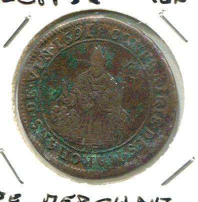 FRANCE 1691 TOKEN SCARCE